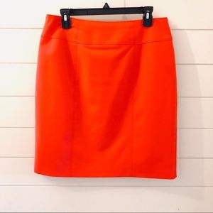 Worthington Pencil Skirt in Coral